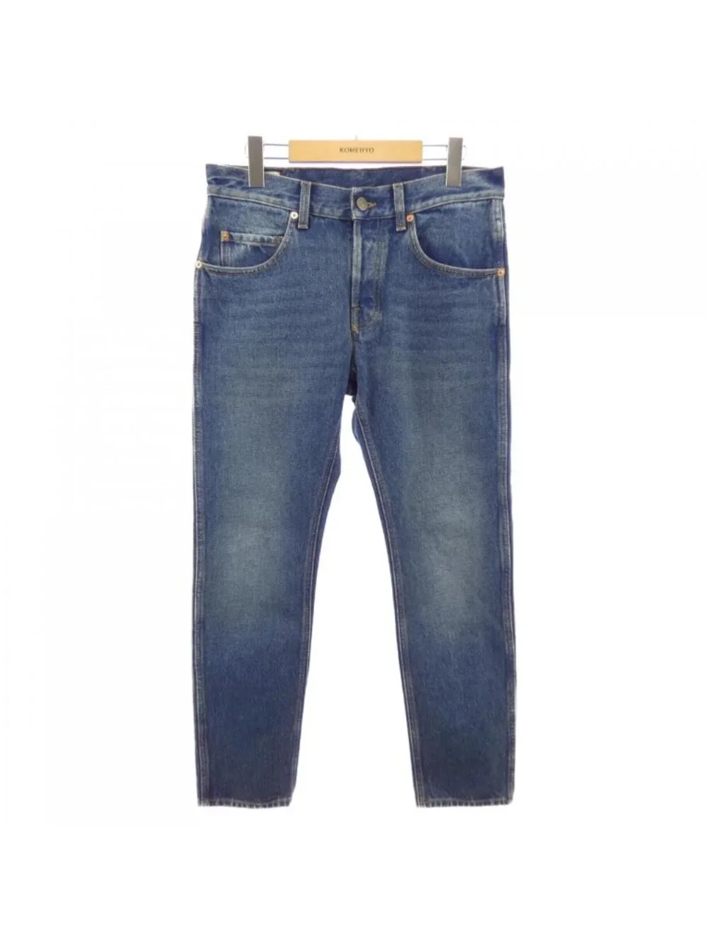 Gucci Washed Denim Tapered Pants Jeans